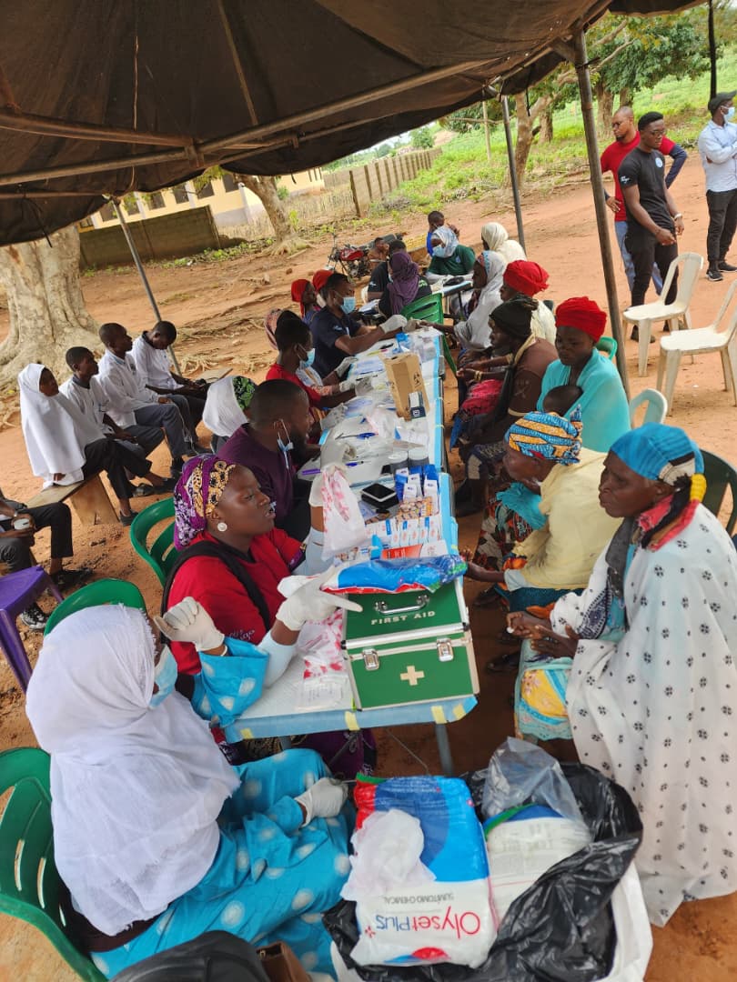 Data collection at medical outreach