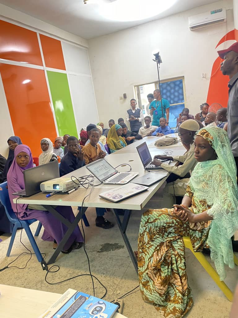Participants at the entrepreneurship funfair