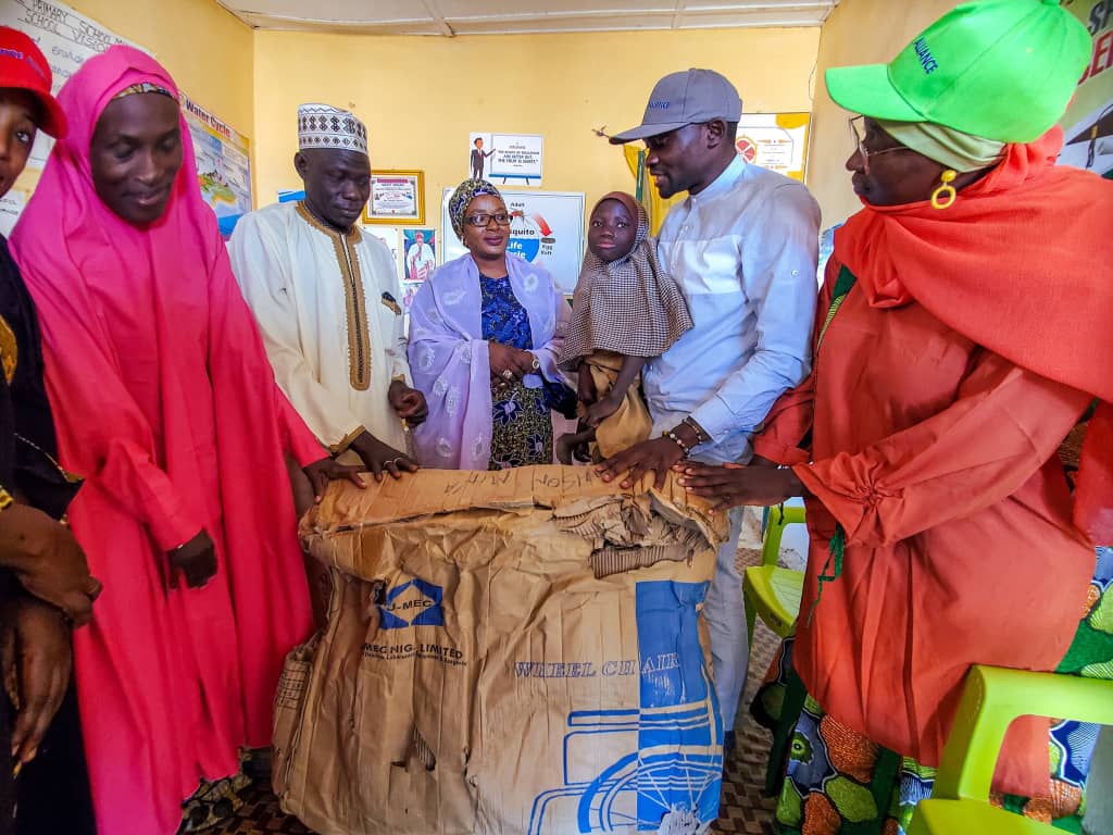 Blood samples from the donation